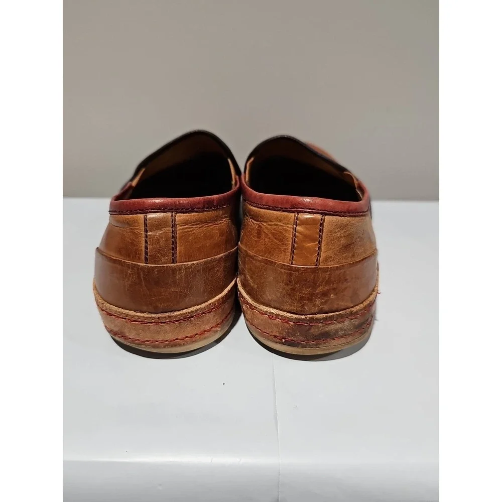 Donald‎ J Pliner Driving Moccasin Loafers Saddle Leather Jefrey Driver Men 11